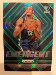 2018-19 NBA Prizm Jaren Jackson Jr. Green Emergent Insert Memphis Grizzlies