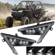 LED Headlights DRL For Polaris RZR Turbo R 2022-2024 RZR Pro XP 2020-2024
