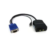 StarTech ST122LEA 2 Port VGA Video Splitter with Audio - USB Powered