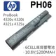 HP 6芯 日系電芯 PH06 電池 ProBook 4320s 4320t 4321s 4325s (9.3折)