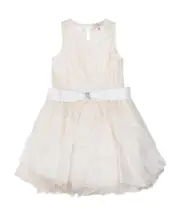 TWINSET Kids Layered Tulle Dress 14Y,10Y White