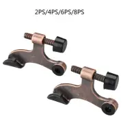 Elegant US Bronze Door Hinges Top Metal Hinges Pin Door Stop Long Service for