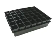 100ml 42 Cell Plastic Liner Tray & Seedling Tray Set - Propagation & Seedling