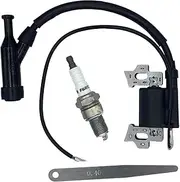 Lawnmower Repairing Ignition Coil with Spark Plug for Briggs & Stratton 590603 Engines