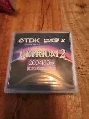 TDK D2405-LTO2 LTO-2 Ultrium 2 200/400GB Data Cartridge Tape - NEW