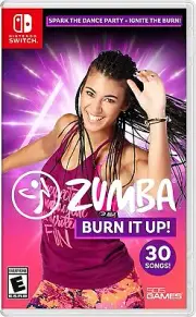 Zumba Burn It Up! Nintendo Switch Brand New
