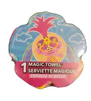 Peachtree Playthings Trolls Magic Towel Washcloth - New