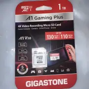 [Gigastone] 1TB Micro SD Card, Gaming Plus, MicroSDXC Memory Card - New In Pack