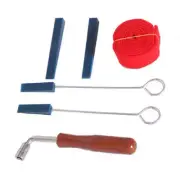 6pcs Piano Tuning Kit Piano Tuning Tools Professional Tuning Tuner Fixing Parts