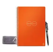 Rocketbook Core Executive Reusable Notebook (Dot Grid Pages) - Beacon Orange