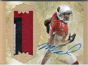 2012 TOPPS FIVE STAR MICHAEL FLOYD GOLD AUTO PATCH RC #1/1