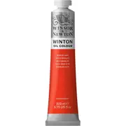 Winsor & Newton 200ml Winton Oil Colour Paint Tube Artist/Painting Scarlet Lake