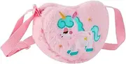 [Hiflyer] Kids Crossbody Bag Girls Crossbody Bag, Plush Unicorn Bag Unicorn Purses for Girls, Toddler Purse for Girls