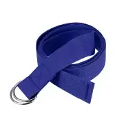Yoga Strap-6FT Stretch Band with D-Ring for Yoga Pilates Stretch Workout, Blue