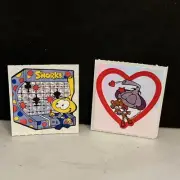Vintage 80’s Foil Prism & Iridesent SNORKS Sticker Lot