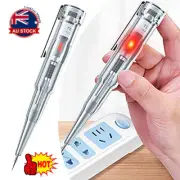 70-250V Responsive Electrical Tester Pen Bright led Light＆Waterproof DC AT