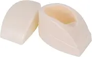 Ipetboom French Nail Art Container Nail Art Tool Nail Powder Container French Manicure Container Manicure Molding Tray Nail Line Maker Mold Nail Dipping Jar Nail Powder Tray White Abs