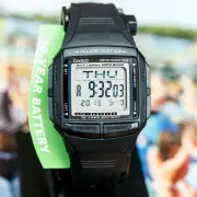 Casio DB-36-1AV Mens Multi Lingual 30 Page Databank Watch 10 Year Battery New