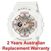CASIO BABY-G WATCH BA-110XRG-7A WHITE GOLD (NEW VERSION BA-110RG-7A) 2Y WARRANTY