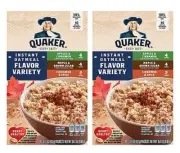 Quaker Instant Oatmeal Hot Cereal Flavor Variety Pack 2 Pack
