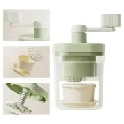 Hand Crank Manual Ice Shaver Hand-cranked Machine Shave Ice Machine Kitchen