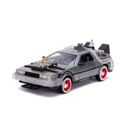 Jada Licensed 1:24 Scale Back to the Future Part III Movie Diecast Model Car Metal Grey