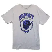 NEW Montreal Impact Adidas Team Crest Logo Tri-Blend Men T-Shirt Heathered Gray