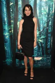 Model Michelle Hicks at the DSQUARED2 celebration of New York Flag - Old Photo