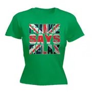 Frankie Union Jack - Funny Novelty Womens T-Shirt T Shirt Tshirt