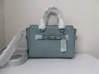 New Coach BBL Leather Mini Blake Carryall Handbag Satchel