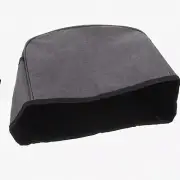 ToastyGuard: Overlock & Toaster Cover Set with Pocket - Black Appliance Protecto