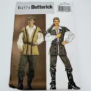 Butterick Costume Theater Play Robin Hood Pirate XL XXL 3XL Uncut Pattern B4574
