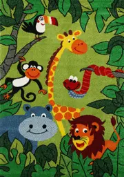 Nova Happy Jungle Kids Multi Rug
