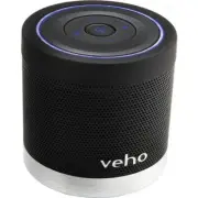 Veho - 360° M4 Portable Bluetooth Speaker - Black Model: VSS009360BT