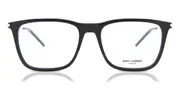 Saint Laurent SL 345 001 Men's Glasses Black Size 55 - Private Health Rebate - Blue Light Block Available