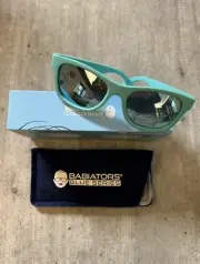 BABIATORS BLUE SERIES ‘THE SURFER’ POLARISED SUNGLASSES BLUE MIRRORED AGES 6+