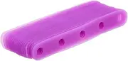 HONMEET Elastic Perm Rod Bands Silicone Hair Curler Bands Heat Resistant Non-slip Women's Hair Roller Bands