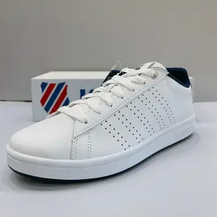 K-SWISS Court Casper III 男生 白色 皮革 舒適 運動 休閒鞋 08449178