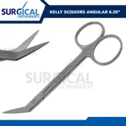 Kelly Scissors Angular 6.25" Surgical Dental Instruments Stainless German Grade