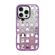iPhone 16 Pro Impact Case MagSafe Compatible Ghost Fashions