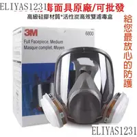 在飛比找蝦皮購物優惠-3M 6800全罩式防毒面具 6800防護面罩 過濾面罩化工