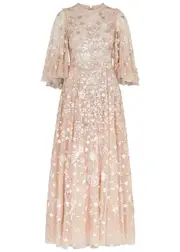 Needle & Thread Constellation Sequin-embellished Tulle Gown - Pink - 12 (UK12 / M) 12 (UK12 / M)