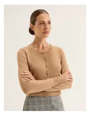 [REVIEW] Cassia Cardigan in Camel