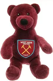 West Ham United FC Teddy Bear (UK Size: One Size) (Claret Red)