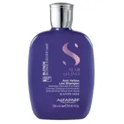 ALFAPARF SEMI DE LINO ANTI YELLOW LOW SHAMPOO FOR BLONDE AND SILVER HAIR 250 ML