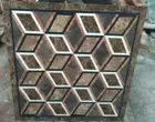 18" black Marble Living Room Table Top Antique Design Inlay Coffee side Table