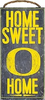 Oregon Ducks Wood Sign - Home Sweet Home 6x12