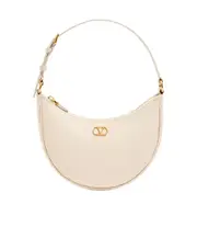 Valentino Garavani VLogo Signature Mini Shoulder Bag One size Light ivory white