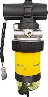 FDR Fuel Pump & Fuel Filter Assembly For JCB DieselMax 444 CAT 422E 428D 428E 432D Loader 248B 287B 262B 252B 246B 277B 268B 236B 267B CAT Engine 3044C OEM 320/07207 232/5877