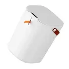 (White)20L Sensor Trash Can With Handle ABS Automatic Induction Touchless Gar GE